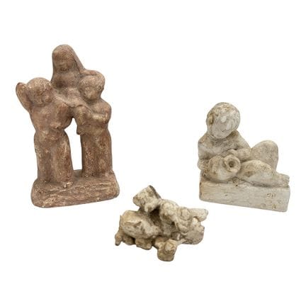 Grete Krämer-Zschäbitz, plaster model "Drei Kinder
