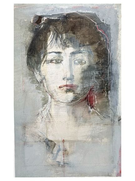 Eberhard Hückstädt, Portrait of Camille Claudel, m