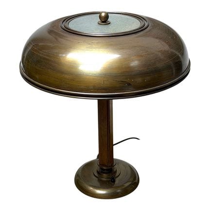 Lampada a fungo, lampada da tavolo con paralume se