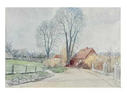 Willy Habl, Nella palude di Haseldorf, Fattoria su