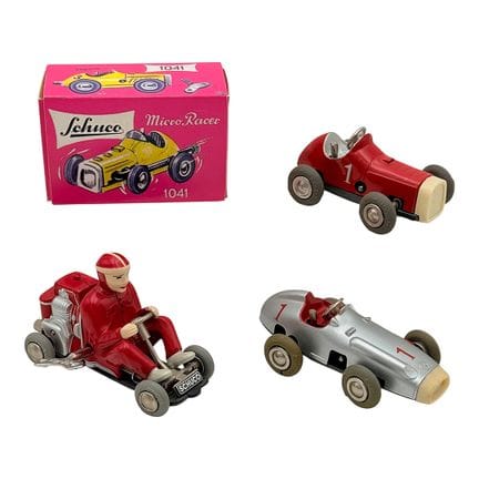 Collezione Schuco Micro Racer, due auto da corsa i