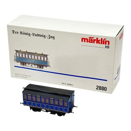 Carrozza Märklin 2880 per il seguito e il commissa