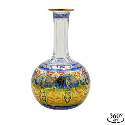 Fritz Heckert, vase à décor Jodhpur, Petersdorf, p