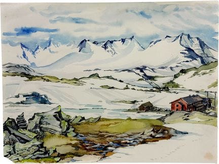 Martin Wirth, Norway, Jotunheimen, Sognefjell with