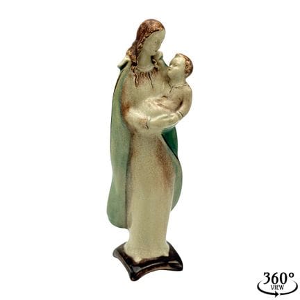 Statua in maiolica di Karlsruhe raffigurante la Ve