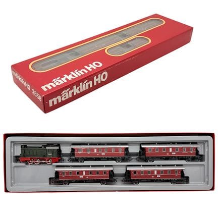 Set di treno passeggeri Märklin H0 2858 con locomo