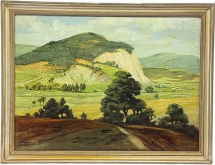 Wilhelm Redemann, Paesaggio nei pressi di Niedersa