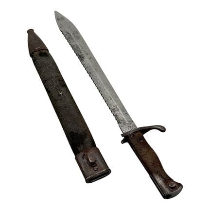 Prussia, baionetta con dorso seghettato, baionetta