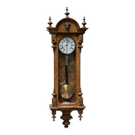 Reloj de pared «regulator» de Gustav Becker, reloj
