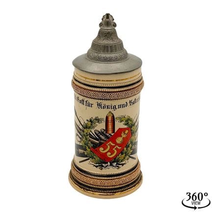 Vaso da riserva, artiglieria “55”, “Con Dio per il