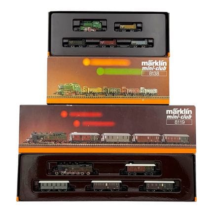 Set di treni Märklin in scala Z: 8138 treno carbon