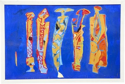 Karl-Peter Müller, "Afrikanische Frauen", five abs