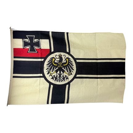 Imperial war ensign, Reichskriegsflagge, with crow