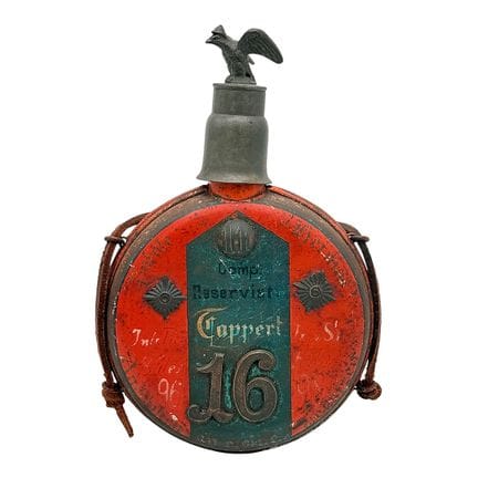 Canteen, reservist's flask probably Infantry Regim