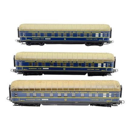 Märklin H0 three sleeping cars 346/3J CIWL Wagons-
