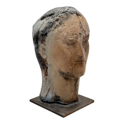 Monogrammist "RK", stylised head with long neck on
