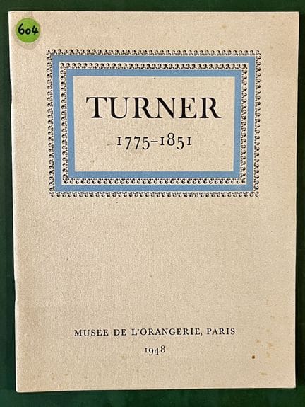 TURNER (Joseph Mallord William) — Turner 1775-1851
