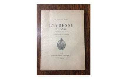 CUREL (François de). La embriaguez del sabio.

Com