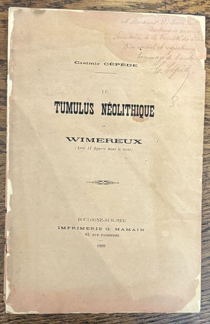 CÉPÈDE (Casimir)

El túmulo neolítico de Wimereux.