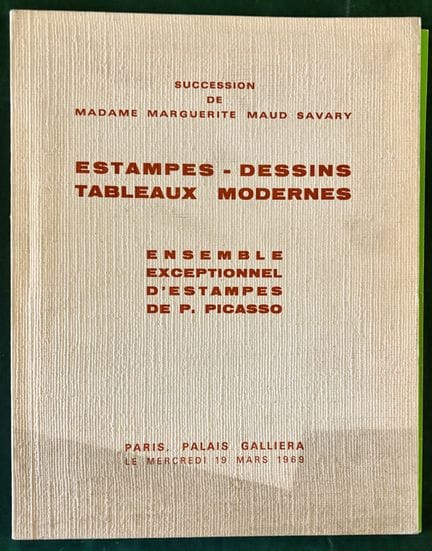 SUBASTA. Sucesión de la señora Marguerite Maud Sav