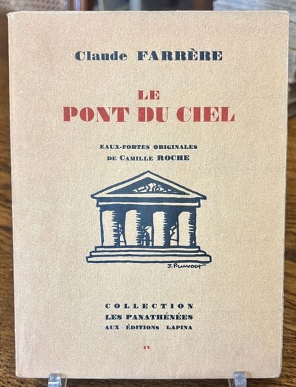 FARRÈRE (Claude). — El Puente del Cielo. Aguafuert