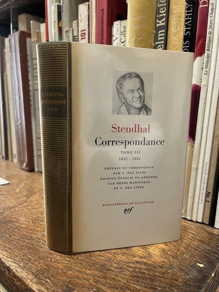 STENDHAL. — Correspondencia. III: 1835-1842.

Pról