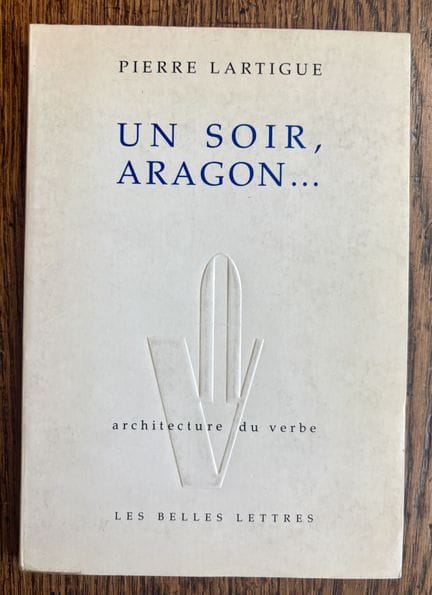 LARTIGUE (Pierre) — Una noche, Aragon…

París, Les
