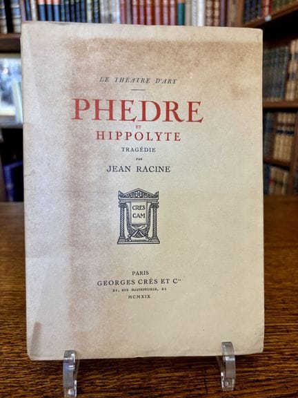 RACINE (Jean) — Fedra e Hipólito
RACINE (Jean). — 