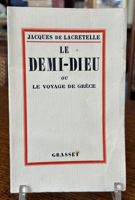 Jacques de Lacretelle — El semidiós o El viaje a G