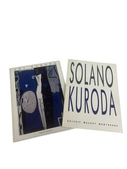 AKI KURODA
Deux catalogues d'exposition à la Galer