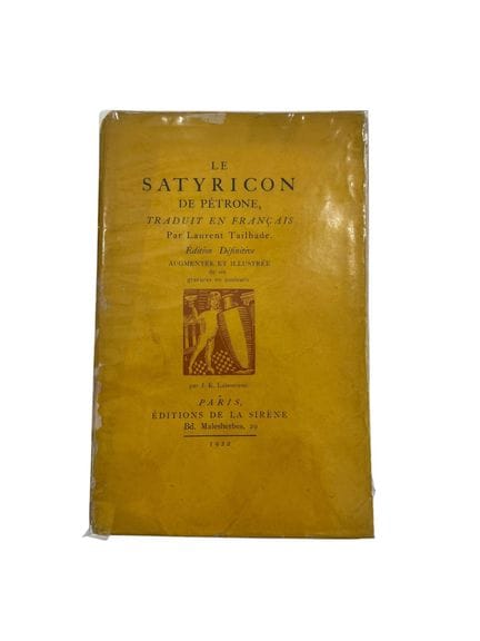 PETRONE 
El Satiricón, edición ilustrada con seis 