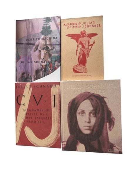 JULIAN SCHNABEL
Conjunto de 4 libros 
- Julian Sch