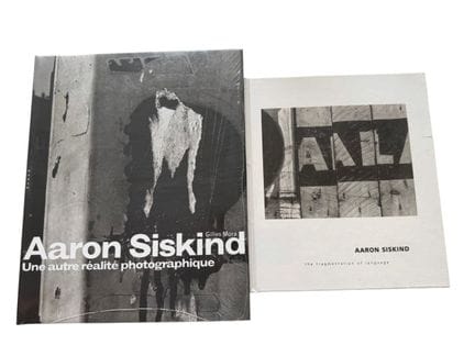 AARON SISKIND
Ensemble de deux livres sous blister