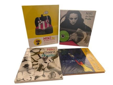NIKI DE SAINT PHALLE
Lote de 4 libros en blíster