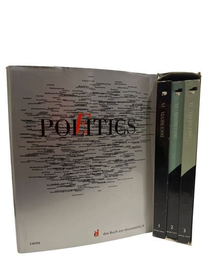 DOCUMENTA
Set including 
- *Politics/Poetics: The 