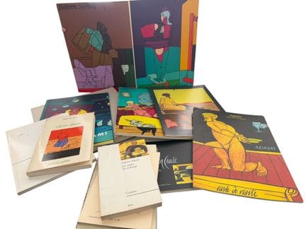 VALERIO ADAMI
Colección compuesta por 14 obras