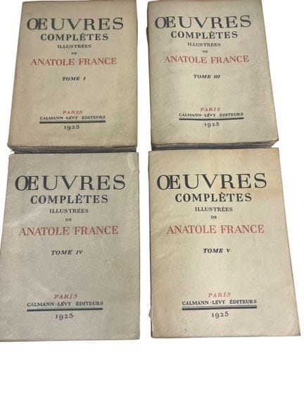 ANATOLE FRANCIA

Obras completas ilustradas de Ana