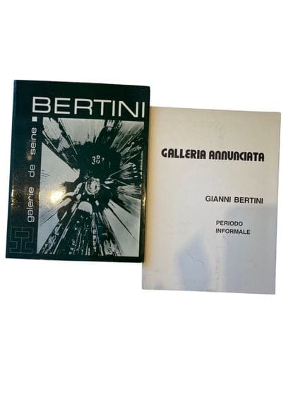 BERTINI
Galerie de seine
Livret d'expo et carton d