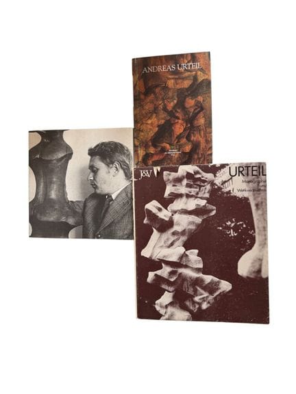 ANDREAS URTEIL
Ensemble de 3 livres sur l'artiste 