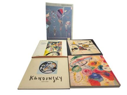 WASSILY KANDINSKY
Set of 4 books

Includes a catal