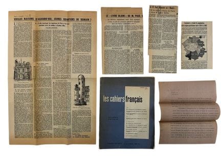 DOCUMENTACIÓN SOBRE PARÍS. LA DOCUMENTACIÓN FRANCE
