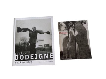 EUGENE DODEIGNE
Set of two books on the artist, on