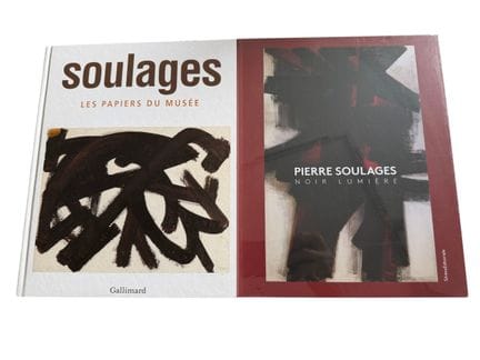 PIERRE SOULAGES
Ensemble comprenant : 
- Soulages,