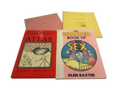 GLEN BAXTER
Set of 4 books
- Atlas, 1983
- *The Wo