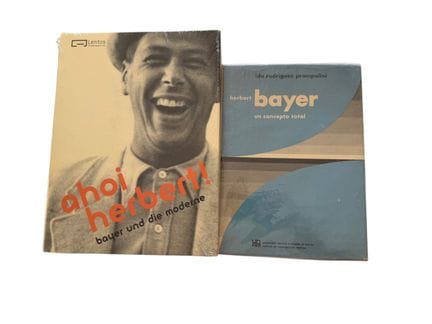 HERBERT BAYER
Set of two books in a blister pack
-