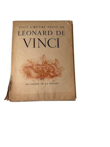 TOUT L'OEUVRE PEINT DE LEONARD DE VINCI
NRF, la ga