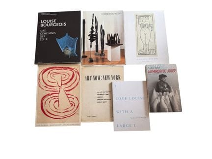 LOUISE BOURGEOIS
Ensemble comprenant 
- I love Lou