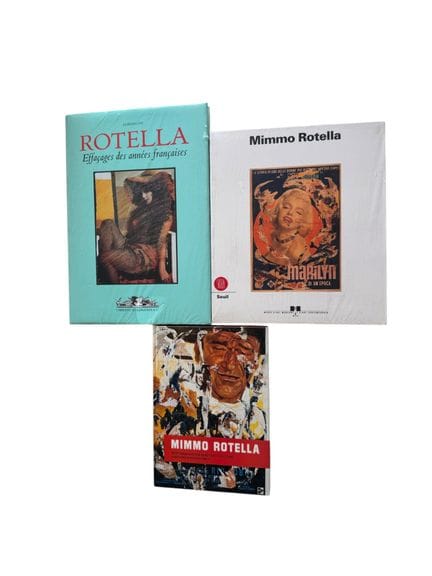 MIMMO ROTELLA
Ensemble de 3 ouvrages
- Mimmo Rotel