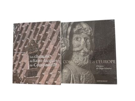 COMPOSTELLE
Ensemble de deux livres sous blister
-