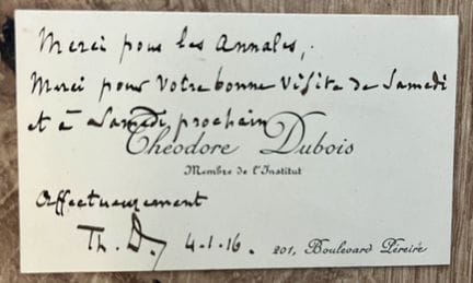 DUBOIS (Théodore) (1837-1924), compositor, organis